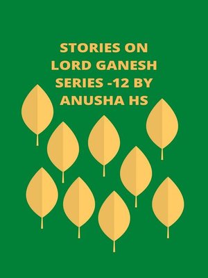 cover image of Stories on lord Ganesh series, Volume 12